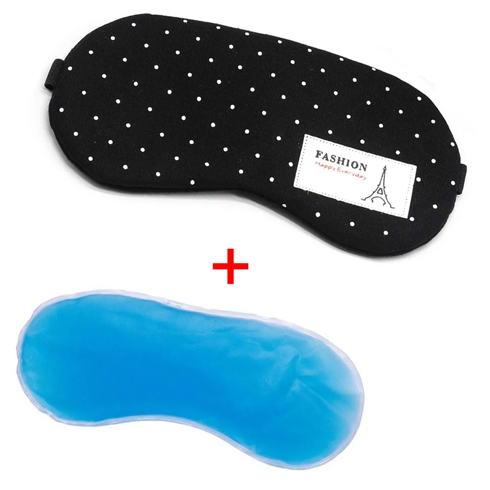 

Home Blindfold Ice Gel Face Cold Relaxing Care Shade Comfortable Afternoon Nap Travel Sleeping Eye for mask Eyepatch Cover