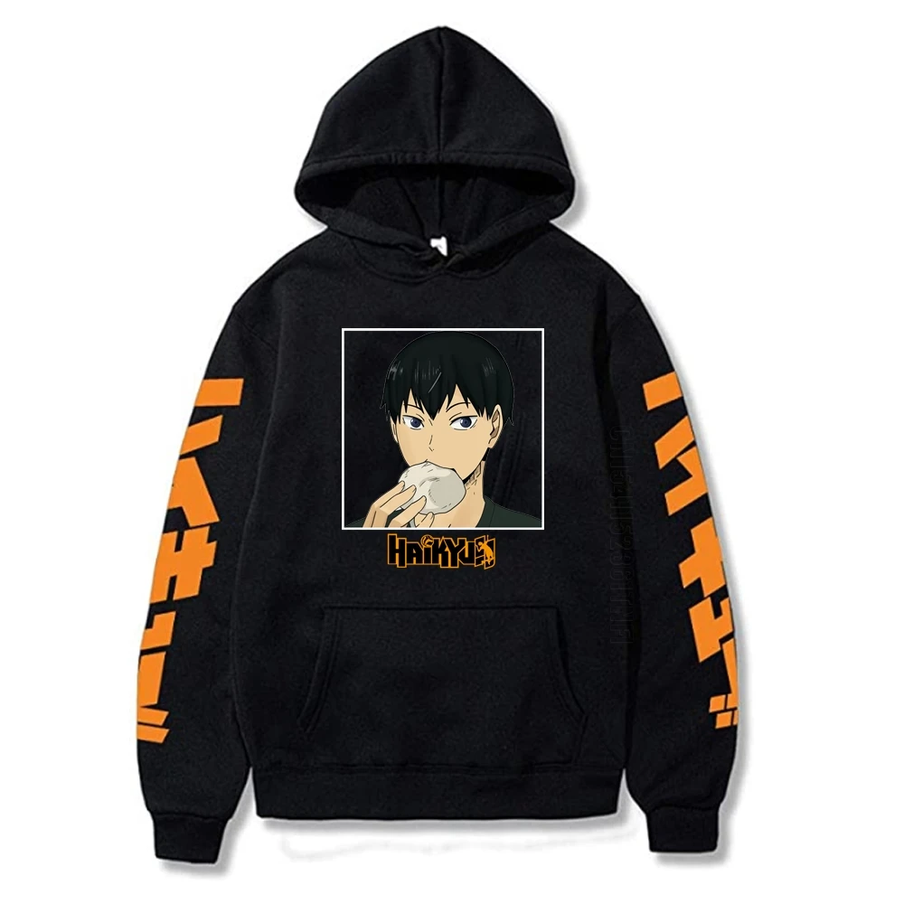 

Anime Haikyuu Cosplay Coats Clothes Costumes Men Hoodies Fashion Designer Streetwear Novelty Graphic Harajuku Male