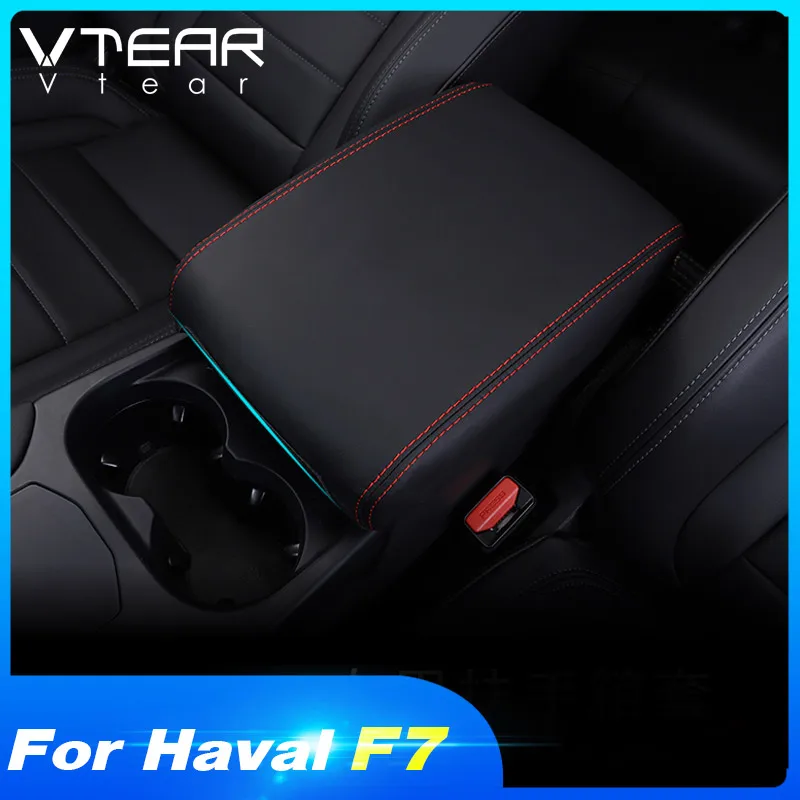 для Хавейл Ф7 Кожаный чехол Vtear автомобильного подлокотника Haval F7 F7X центральная
