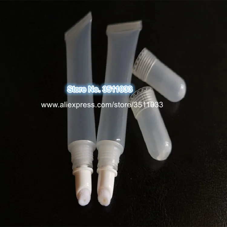 Прозрачный Сжимаемый блеск для губ 10 мл/г пустой Косметический бальзам контейнер