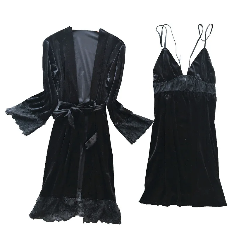 Зимняя Красная новая ночная сорочка на бретельках с глубоким v-образным вырезом