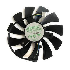 Кулер GA91S2M RX550 RX560, 85 мм, 4 контакта, для охлаждения Видеокарты Radeon SAPPHIRE RX560550 2G D5