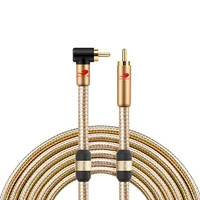 hifi rca male to male digital coaxial audio cable for subwoofer mixer hdtv amplifier home theater stereo system shielded cords