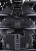 high quality custom special car floor mats for infiniti qx56 7 8 seats 2014 2011 waterproof double layers carpets for qx56 2013