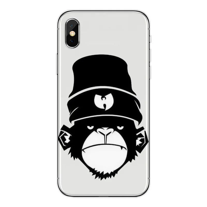 Ультратонкий чехол Wu Tang Clan с мультяшным рисунком для iPhone 7 6 X 6S 8 Plus 5 5S XS XR XSMAX