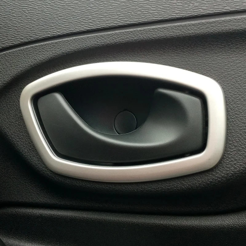 

4pcs Stainless Steel Interior Inside Door Handle Covers trim for Renault Fluence Captur Megane 3 Scenic 3 Clio 4 Koleos 1st gen