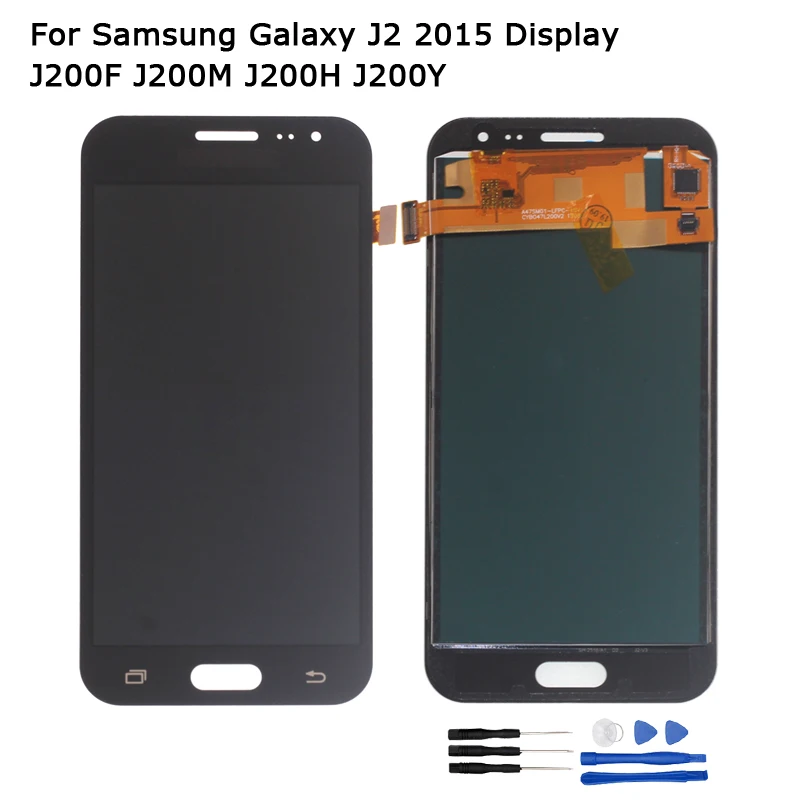 

For Samsung Galaxy J2 2015 J200 Display J200F J200M J200H J200Y LCD Display Touch Screen Digitizer Replacement Parts LCD
