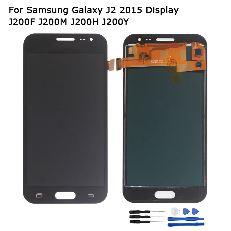 ЖК дисплей для Samsung Galaxy J2 2015 дигитайзер сенсорного экрана J200F J200M J200H J200Y запасные