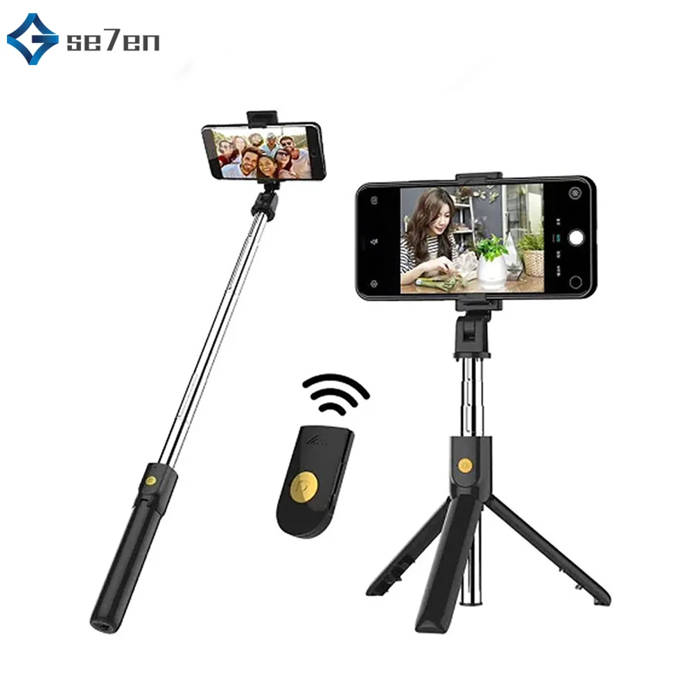 Bluetooth селфи палка с штативом пульт дистанционного управления кнопкой для