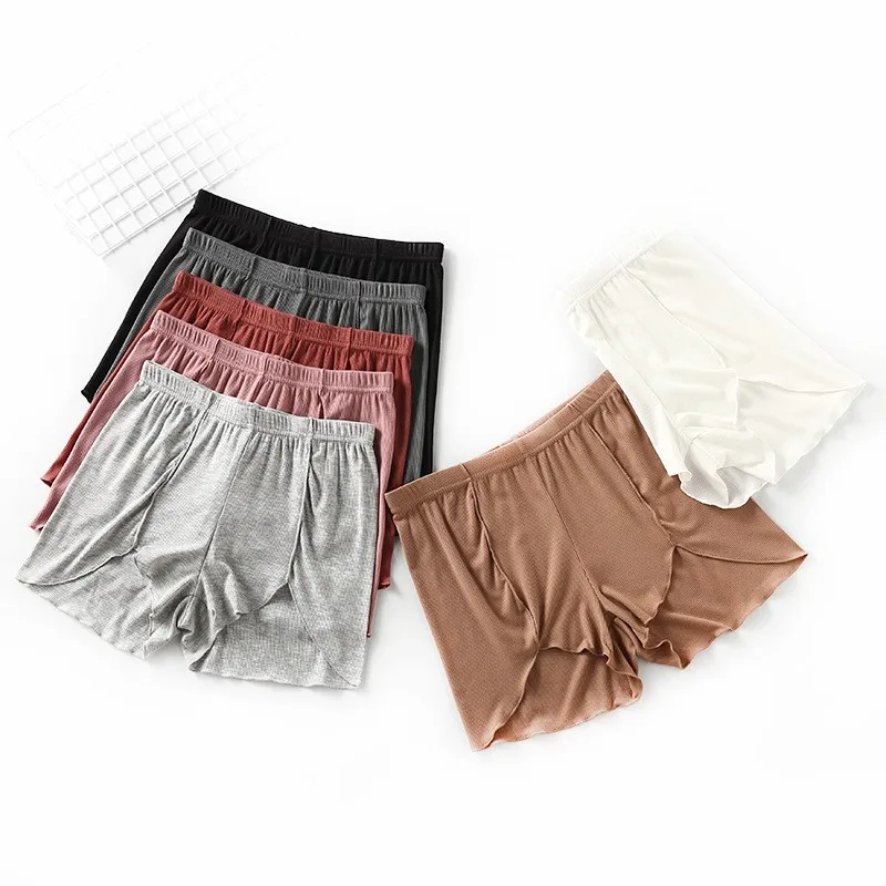 Женское нижнее белье с волнистыми узорами боксеры дышащее безопасное женское