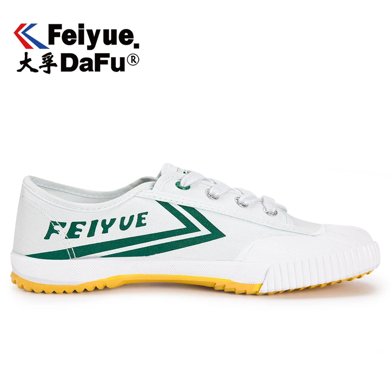 Мужские и женские парусиновые кроссовки Feiyue классические на плоской подошве с