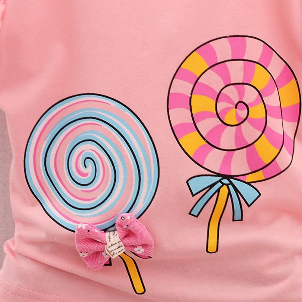 Комплект из 2 предметов на палочке Детские комплекты одежды с рисунками одежда