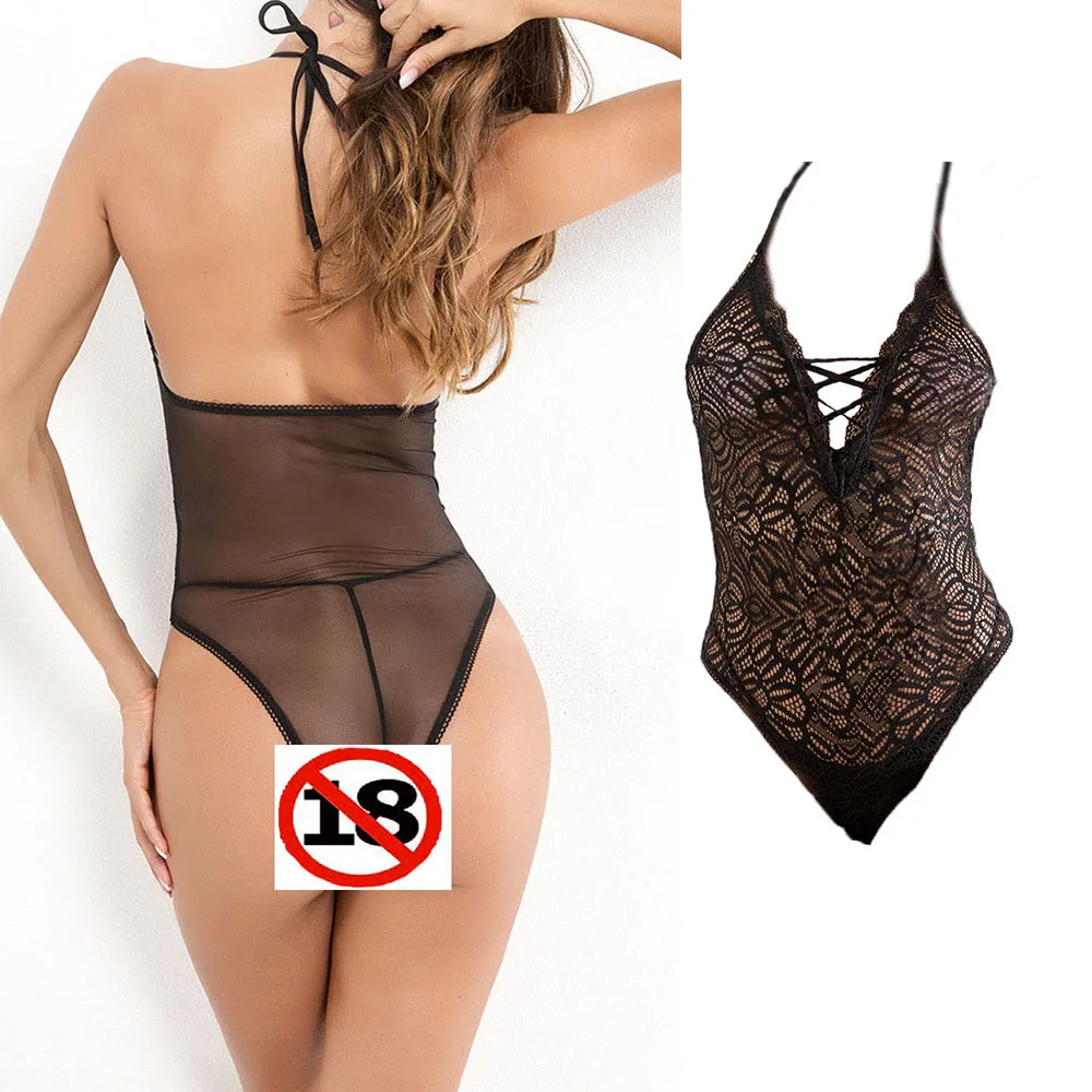 2020 сексуальное кружевное просвечивающее боди комбинезоны высокое качество
