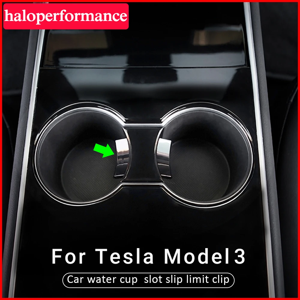 

Model3 Car Water Cup Slot Slip Limit Clip For Tesla Model 3 2021 Model Y Accessories Car Cup Holder Limiter Model Three New