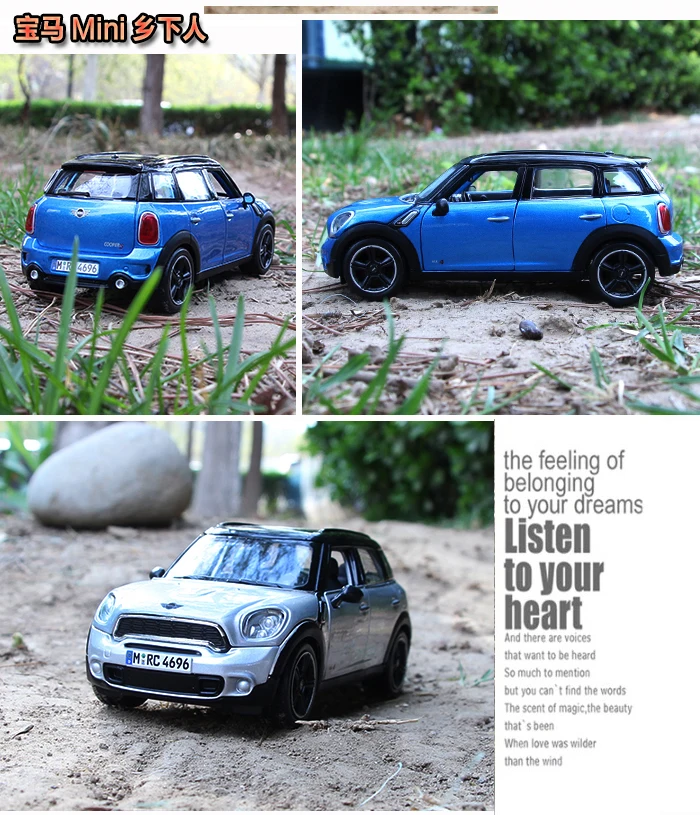 

Maisto 1:24 BMW MINI simulation alloy car model crafts decoration collection toy tools gift