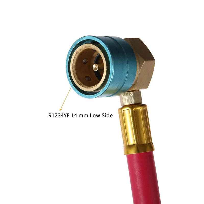 R1234Yf Комплект шланга для зарядки хладагента с 1/2 Acme Lh открывалка консервной банки
