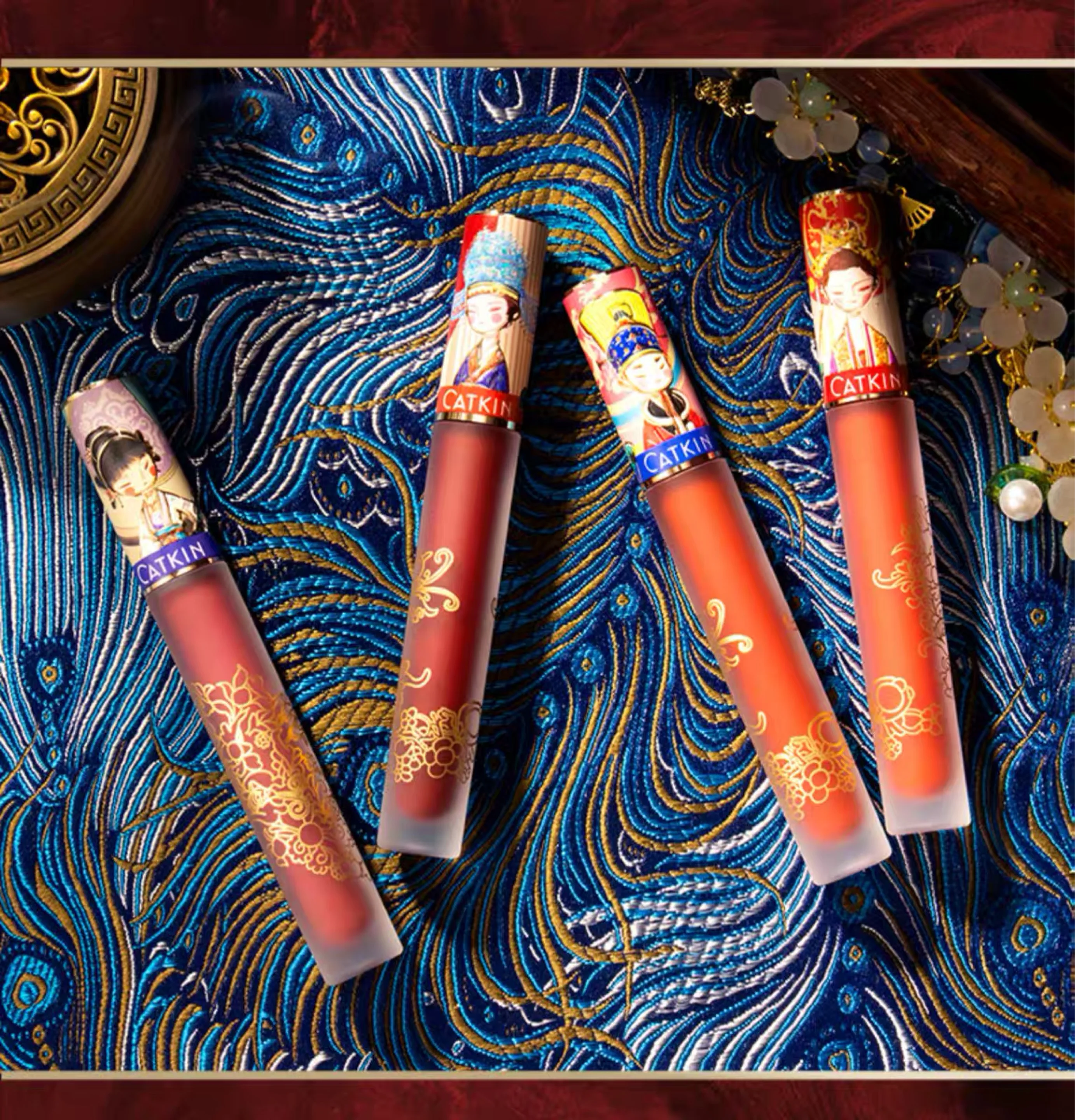 CATKIN блеск для губ Serenade of Peacefull Joy Joint Liquid Lipstick Mousse водонепроницаемый длительное