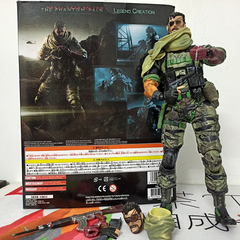 

PLAY ARTS Metal Gear Solid V Snake Action Figure Model Toys Doll 34cm