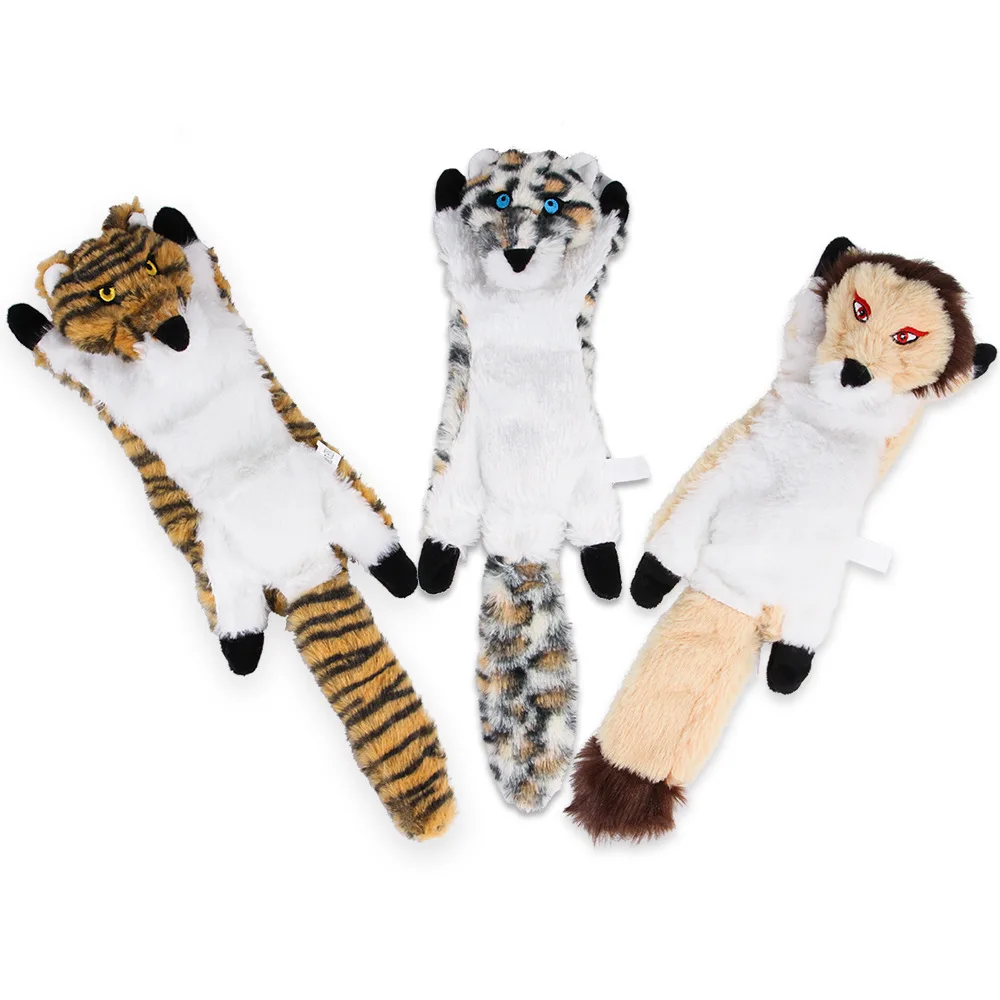 

Pet Toys 49*9*6 Stress-Relieving Golden Retriever Fighting Dog Supplies Tiger Lion Biting Toys