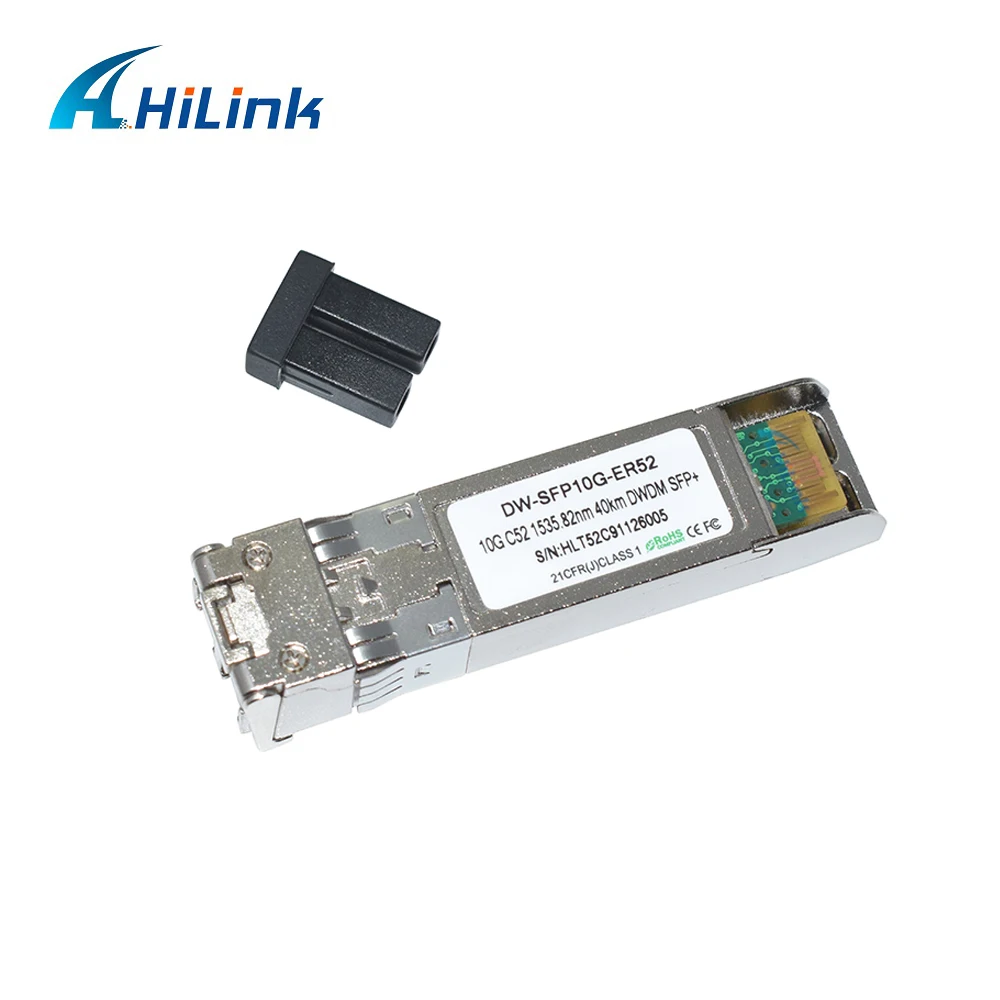 Литейный совместимый 10G DWDM SFP+ C52 1538.82nm 40 км приемопередатчики для 10G Ethernet