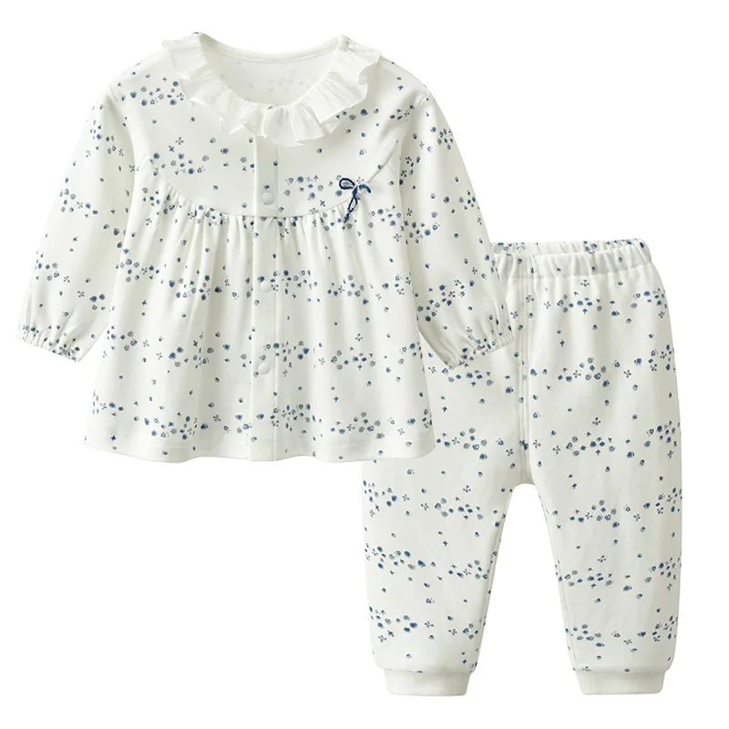 

Stripe Spring Baby Suit Girl Clothes Combo Modern Design Simple Baby Suit Neonata Abbigliamento Clothes Baby Set BD50YE