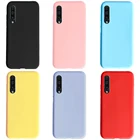 Чехол-накладка для Samsung Galaxy A30s, силиконовый, черный, матовый