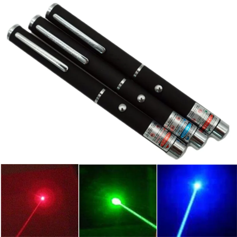 1 шт. 5 мВт лазерная указка высокой Мощность лазерный указатель 650Nm 532Nm 405Nm красные