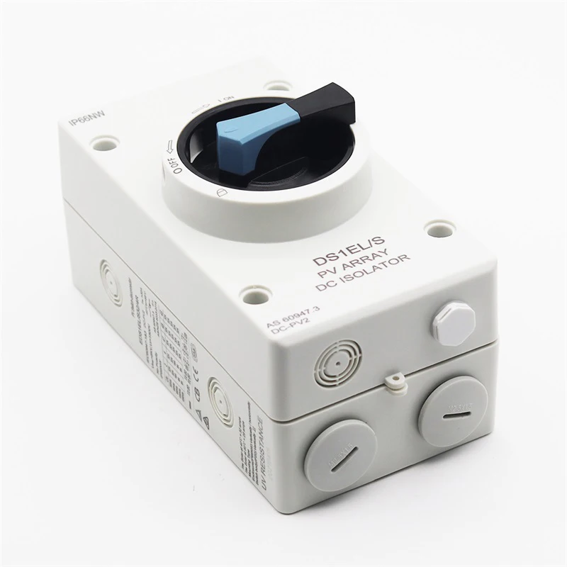 CHYT DS1EL-S 4P PV DC 1000V 32A IP66 водонепроницаемый Солнечный Поворотный ручной изолятор