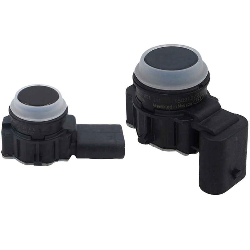 

2x Car Bumper Parking Sensor Parking Sensor for Tesla Model S X 1048474-01-A 0263033337 & 1048473-01-A 0263033324 Black