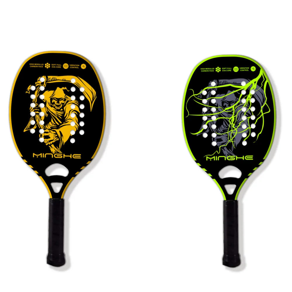 Новейшая цветная ракетка MINGHE для пляжа теннисная с бабочками Легкая из