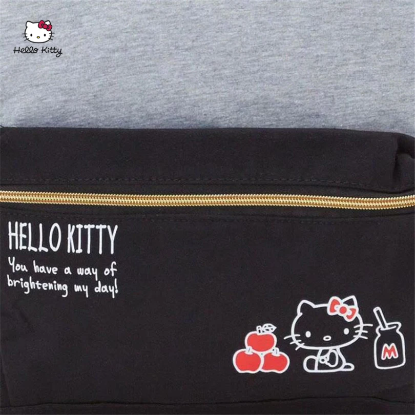 Модный рюкзак с рисунком HELLO KITTY простой детский школьный принтом