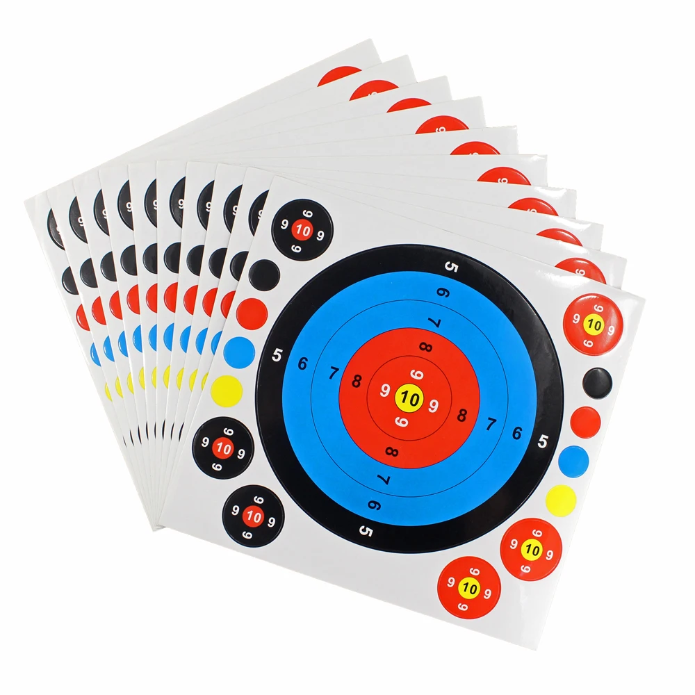 Тренировочные прочные стрельбы с изображением мишени точный реквизит стрельба