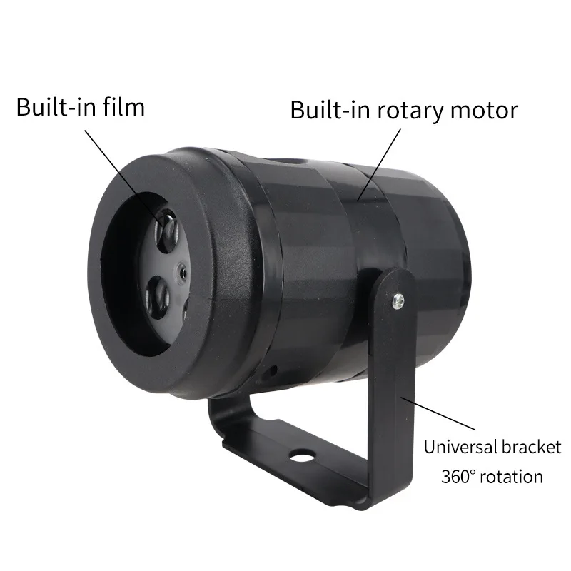 Светодиодный Рождественский светильник в виде снега проекционный Philipphi 12