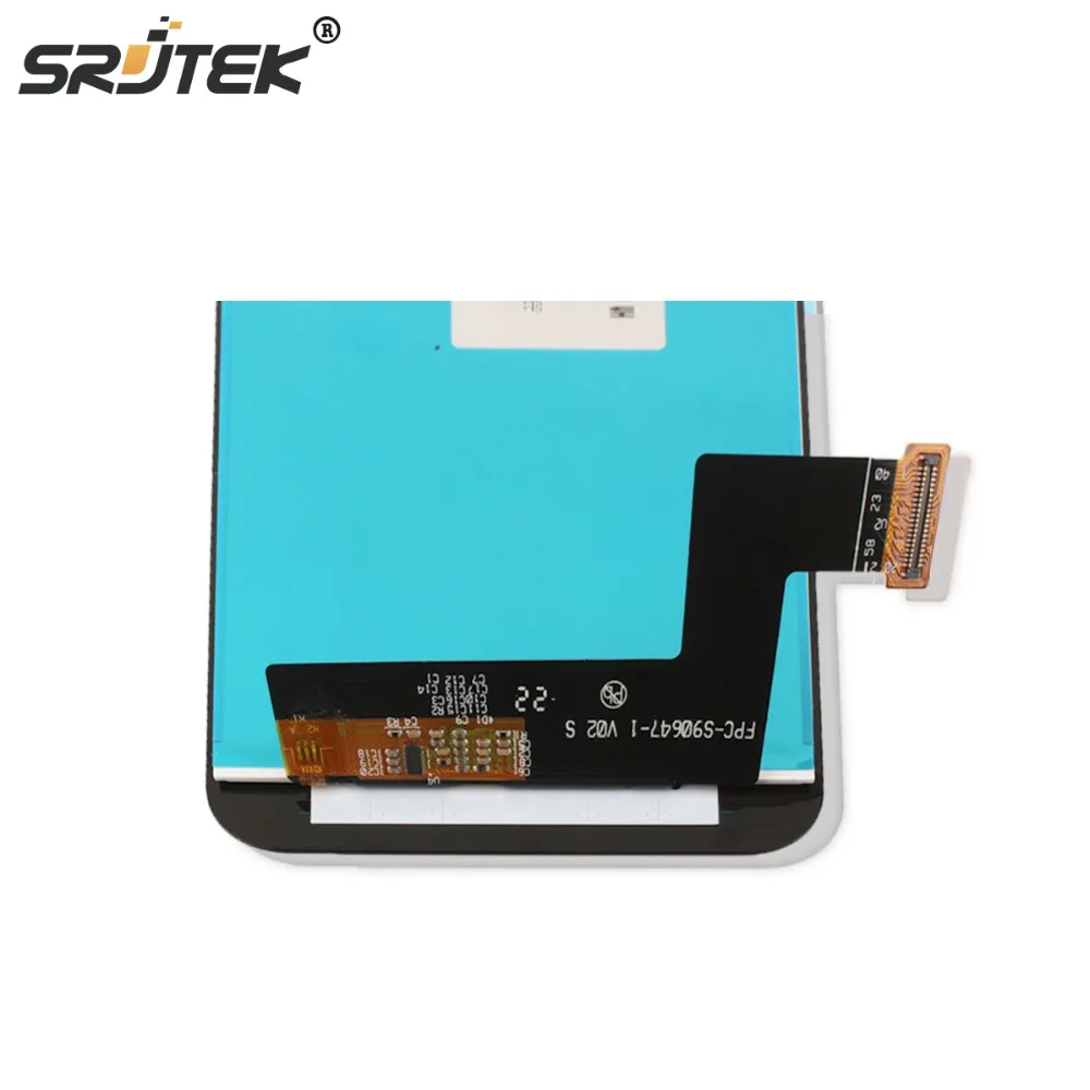 SRJTEK для ZTE Blade X5 / D3 черный 100% новый полный ЖК экран + сенсорный дигитайзер стекло