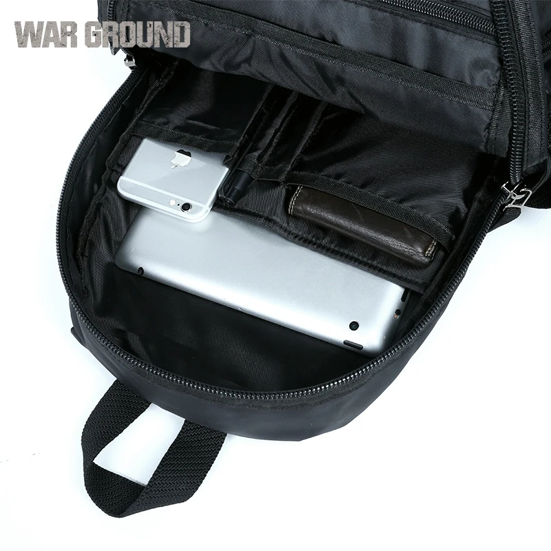 WAR GROUND Unisex Travel Backpack Pouch Waterproof Lightweight Designer Large Capacity Mountaineering Bag | Спорт и развлечения