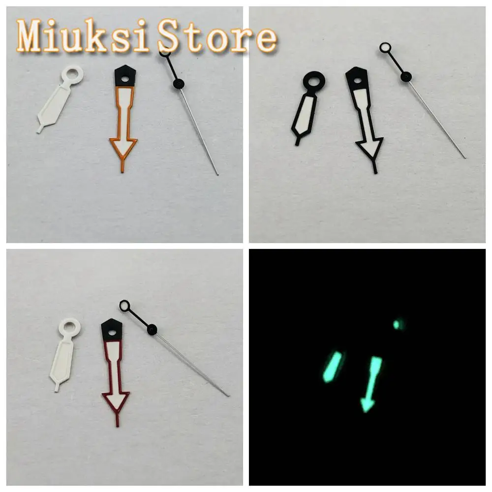 Часы Bliger стрелки светящиеся подходит для Miyota 8205 8215 821A Mingzhu DG2813 3804 Seagull 1612