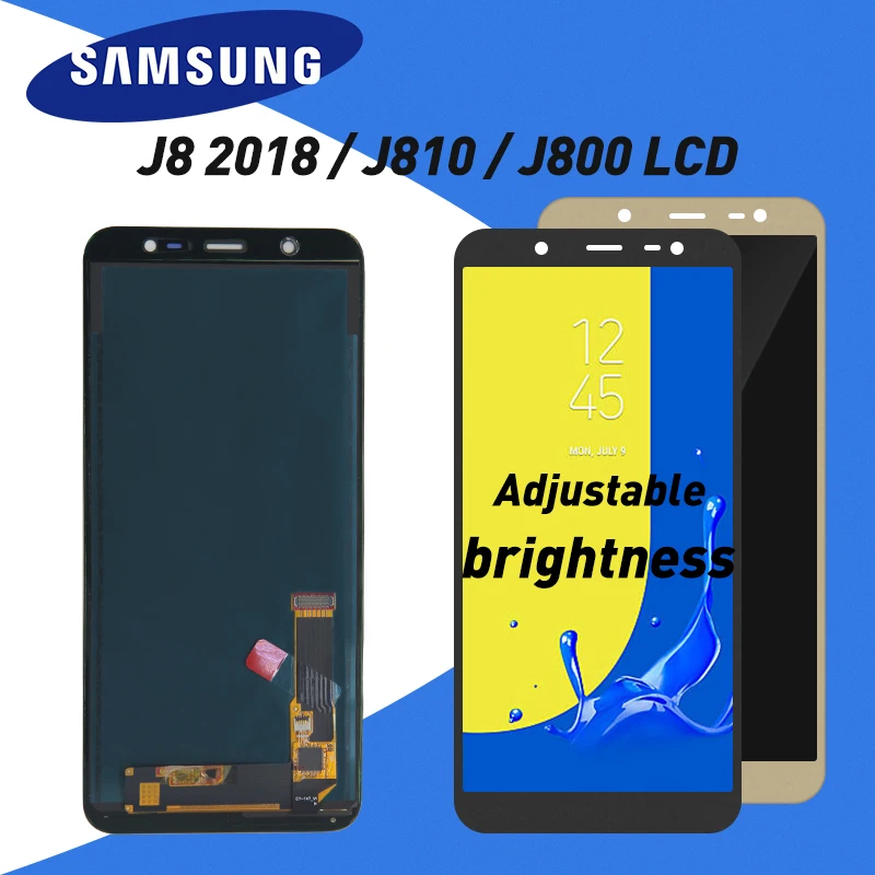 J8 Дисплей для samsung J810 lcd J800 J800FN J810F J810Y J810 lcd сенсорный экран дигитайзер дисплей в сборе запчасти SM-J810