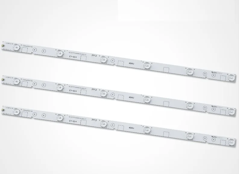 

New 3 PCS/set 6LED(6V) 571mm LED backlight strip for Hisense 32" LED32K20JD LED32K30JD E227809 LED32EC260JD LED32EC110JD HXF-S