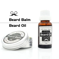 men barba beard kit styling tool beard essence oil moustache balm moisturizing wax styling nourishing beard care set for men