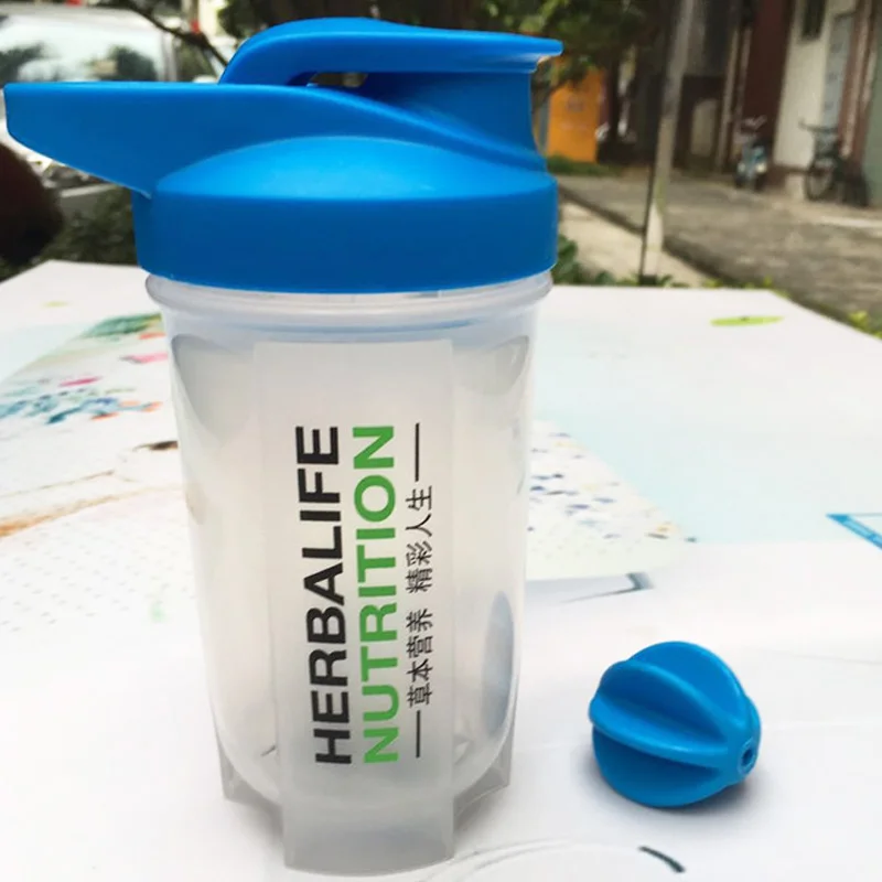 500ml 5 400 мл 500 мл портативный Herbalife Nutrtion прозрачный велосипедный велосипед герметичная Спортивная небьющаяся пластиковая бутылка для воды - Цвет: 500ml 5