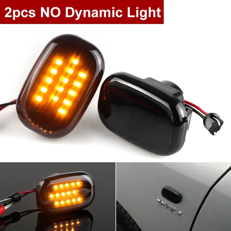 

Динамический светодиодный боковой маркер, фонарь поворотника для Toyota Corolla E10/E11/E12 Yaris Verso Hilux Surf N21 RX, 2 шт.