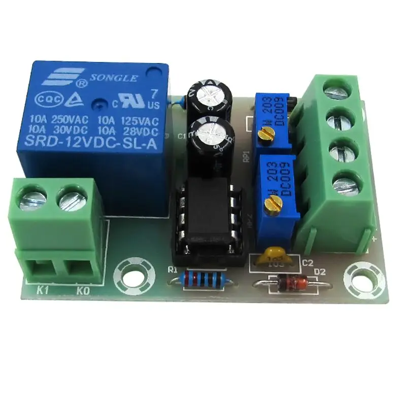 

High Quality XH-M601 Battery Charging Control Board 12V Intelligent Charger Power Control Module Panel Automatic Charging/Stop P