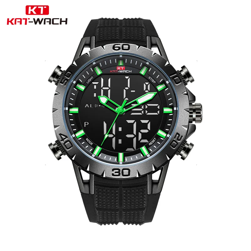 

KAT-WACH Luxury Brand Mens Sports Watches waterproof Digital LED Military Watch Men Fashion Electronics Wristwatches Relojes