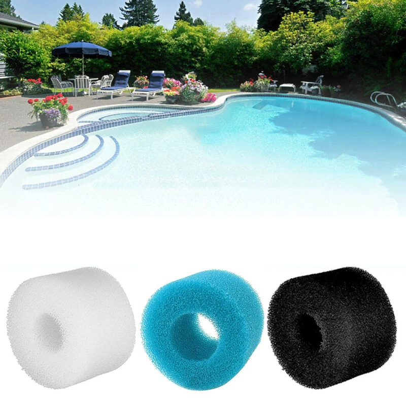 

Reusable Washable Swimming Pool Filter Foam Cartridge Sponge Cleaner Column Biological Foam Cleaning Tool For Home Outdoor