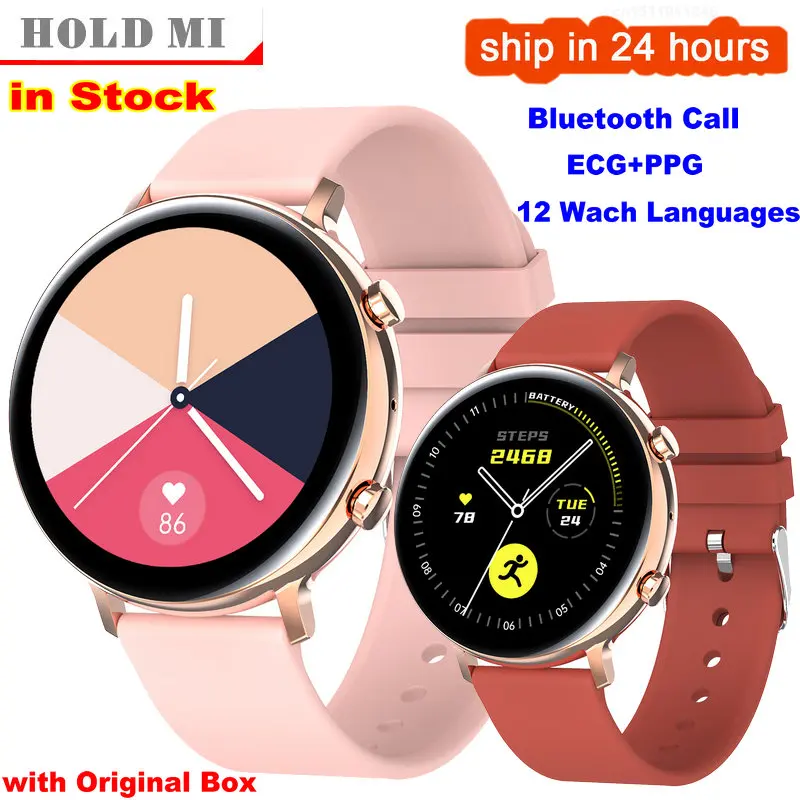 Смарт часы для мужчин и женщин HD экран ЭКГ + ППГ мониторинг IP68 водонепроницаемые
