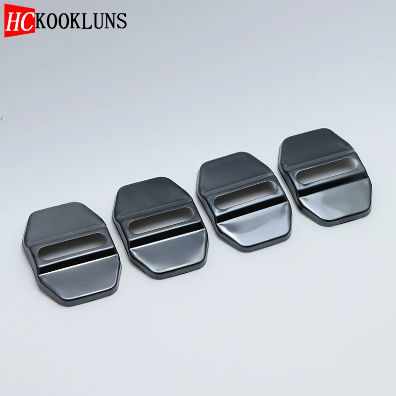 4 шт. авто чехол стальной дверной замок Пряжка Защитный для Mercedes бензамид A CLA C E S gla