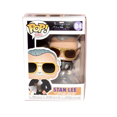 04 FUNKO POP Marvel Мстители: Endgame Стэн Ли и QUAKE виниловые фигурки Коллекция Модель игрушки для детей рождественские подарки - Цвет: 04