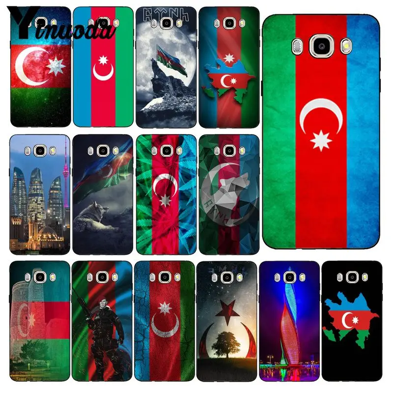 Чехол для телефона Yinuoda с флагом azerjan buta Samsung Galaxy J7 J6 J8 J4 J4Plus DUO J7NEO J2 J5 Prime|Бамперы| |
