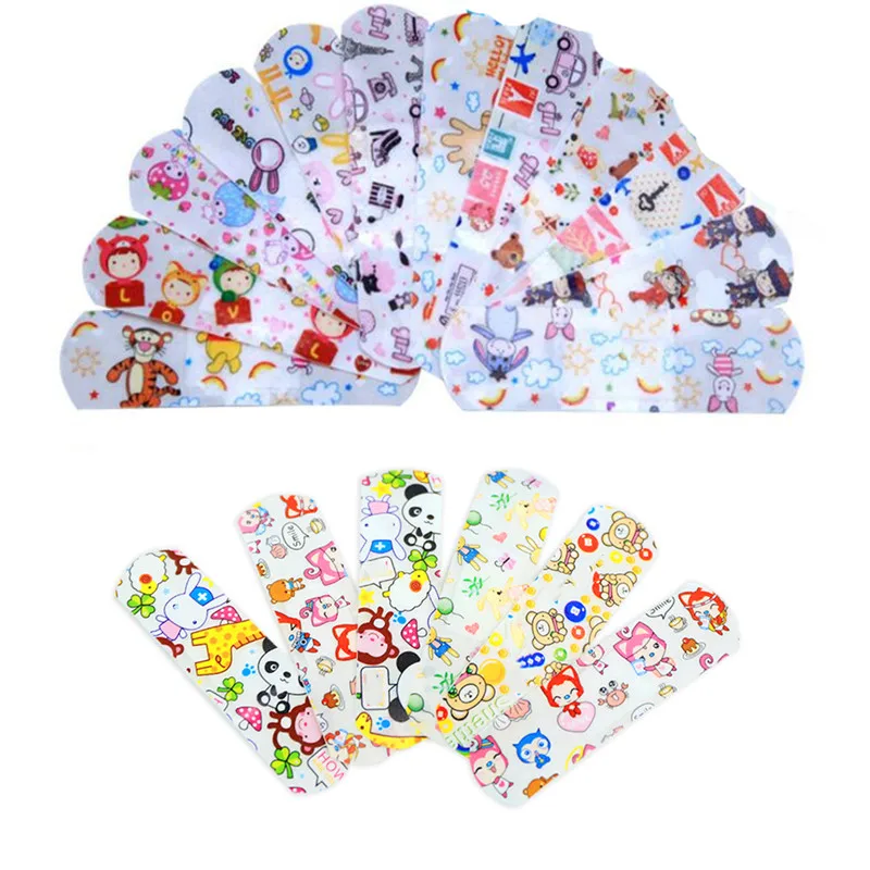 Пластыри водостойкие детские с мультяшным рисунком 200 шт.|Аварийные наборы| |