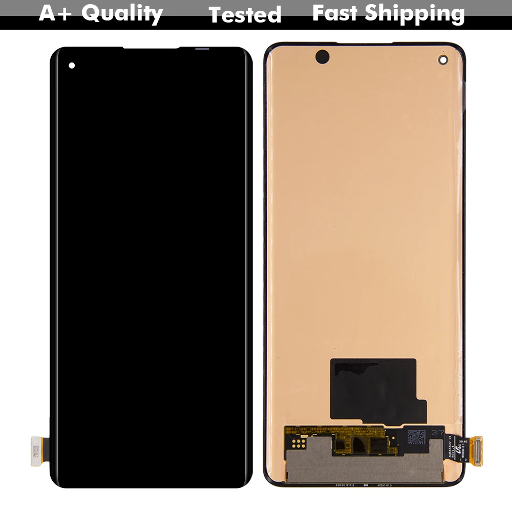 

New Tested LCD Display For OnePlus 8 IN2010 IN2011 IN2013 IN2015 IN2019 AMOLED LCD Display Touch Screen Digitizer Assembly